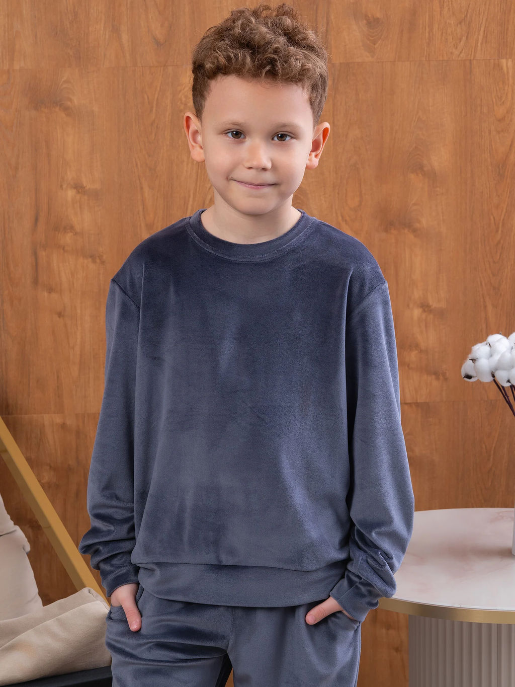 Костюм для мальчика Барсик Графит - Modamica фото 2