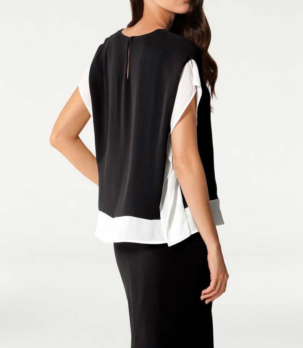 Блузка, черная - Patrizia dini фото 4