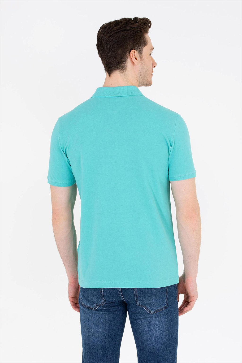 U. S. Polo Assn Мужская мятная футболка-поло - U.s. polo assn фото 12