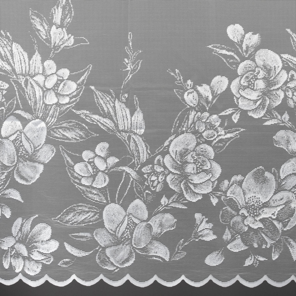 К491 ЗАНАВЕСКА белый 4.85 м*1.60 м