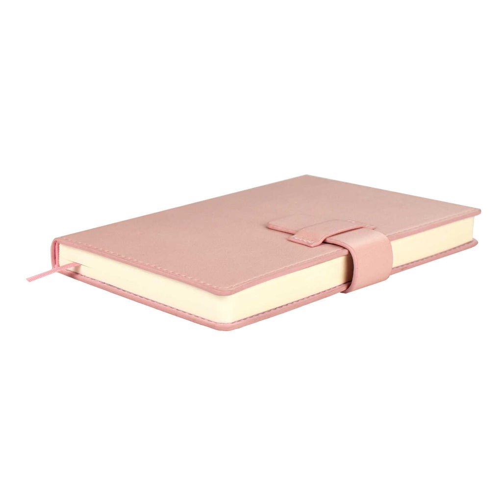 Ежедневник недатированный ESCALADA, А6+, 160 л., арт. 67274/ 20 КРАСТ ПЕПЕЛЬНО-РОЗОВЫЙ