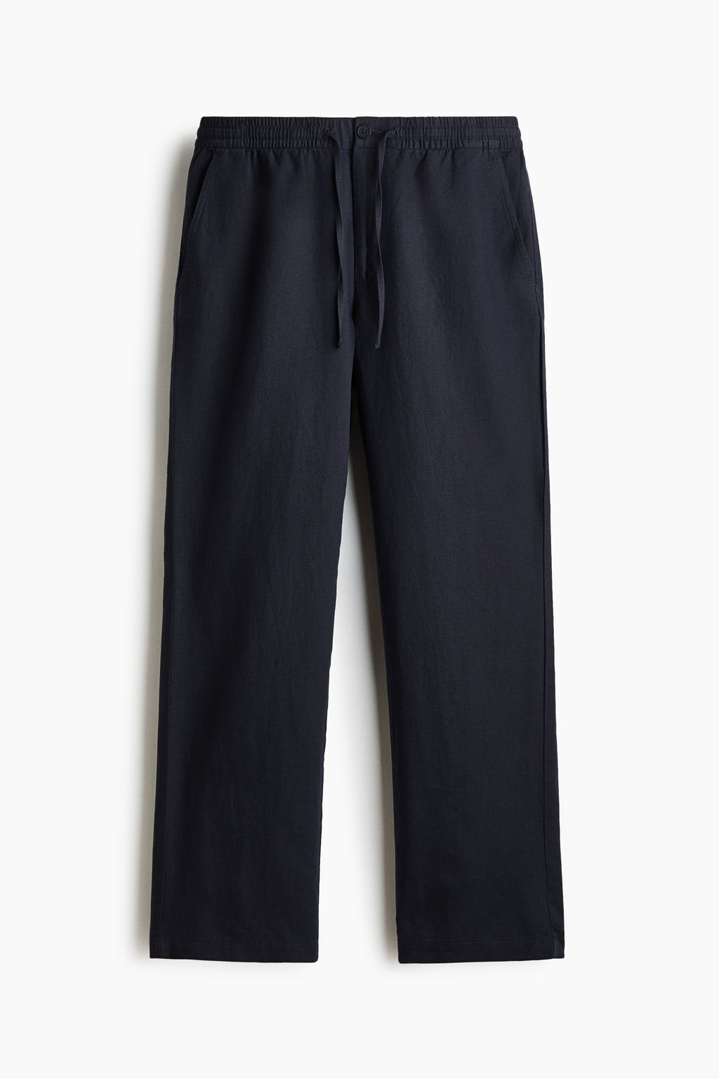 Pantal?n en mezcla de lino Regular Fit - H&m фото 6