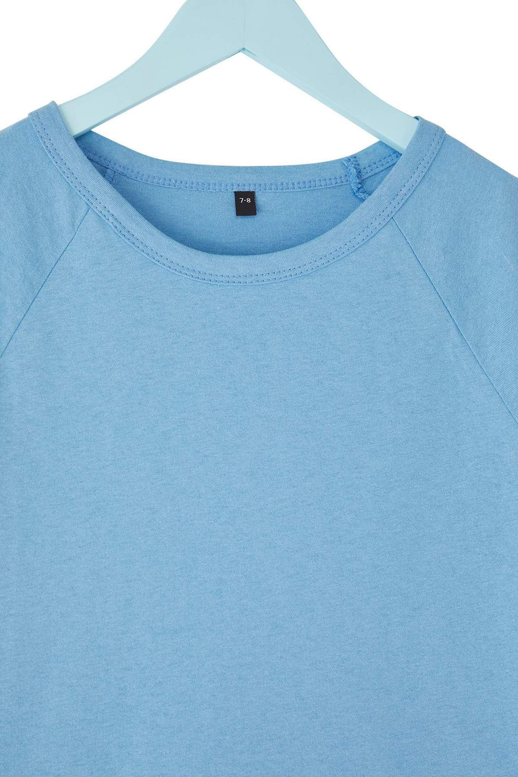 Ekru-Mavi 2li Erkek Cocuk %100 Pamuk Renk Bloklu K?sa Kol Orme T-Shirt TKDSS25TS00106 - Trendyolmilla фото 3