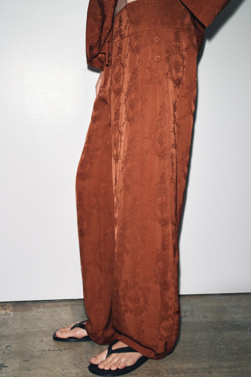 JACQUARD TROUSERS ZW COLLECTION - Zara фото 5