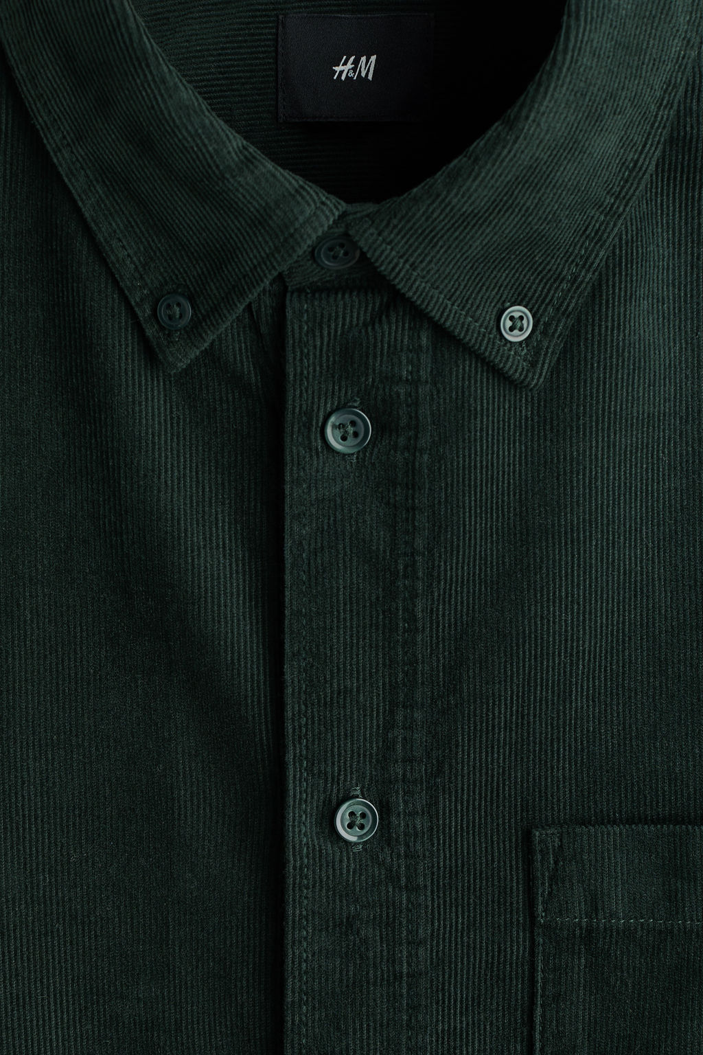 Camisa de pana Regular Fit - H&m фото 7