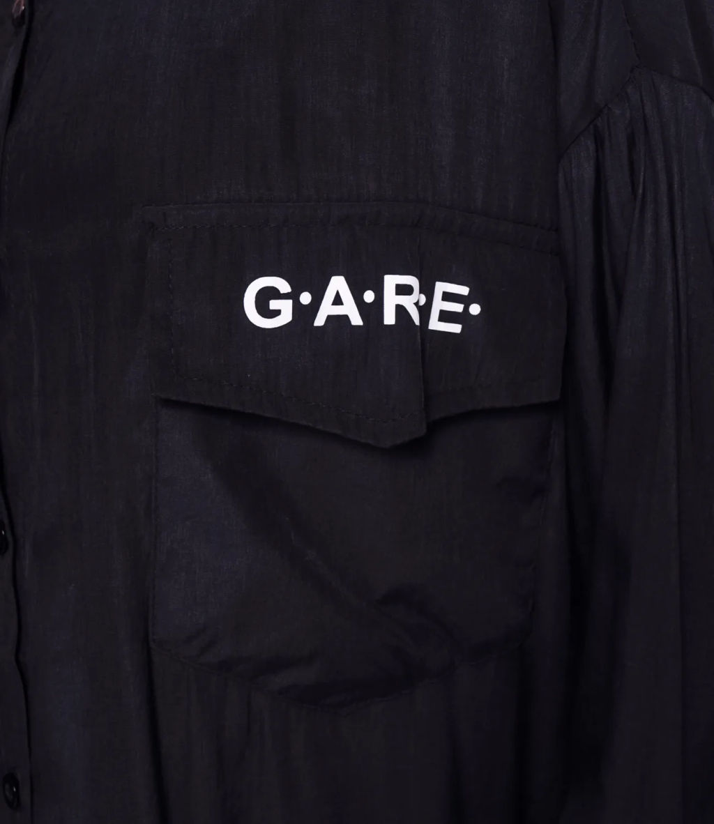 Рубашка #КТ20506, чёрный