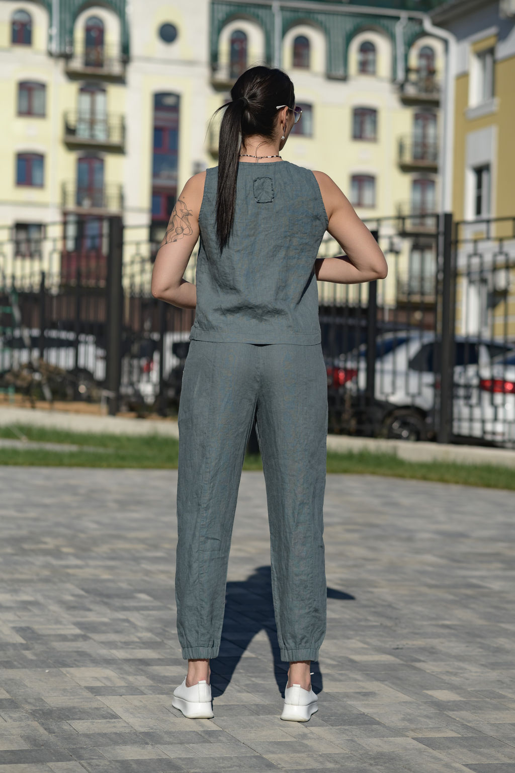 Брюки 100% лен