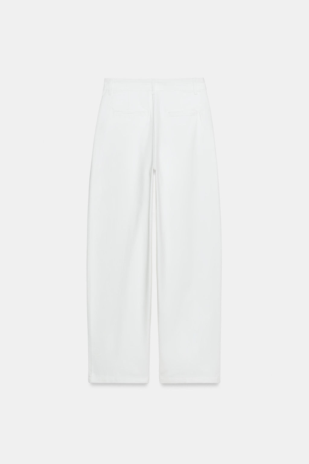 PANTAL?N BARREL ZW COLLECTION / Blanco