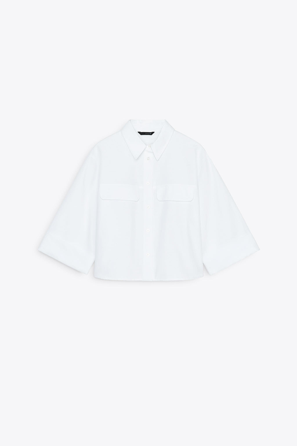 SHORT OXFORD SHIRT - Zara фото 5
