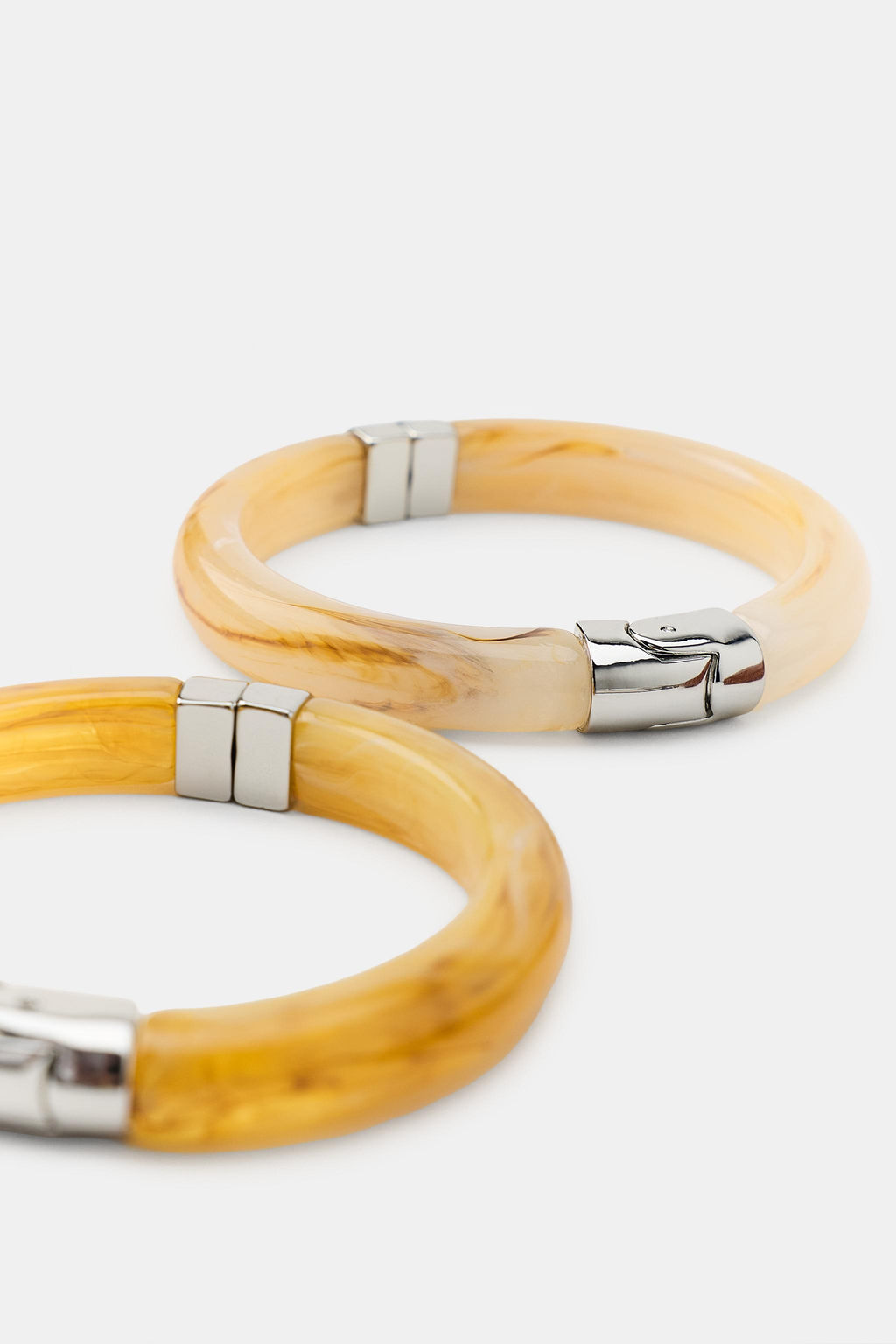 PACK 4 PULSERAS R?GIDAS / Marr?n - Zara фото 4