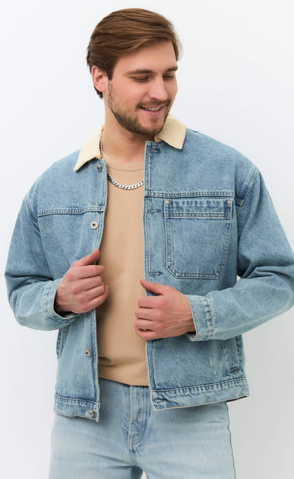 Куртка джинс P511-1256 l.blue