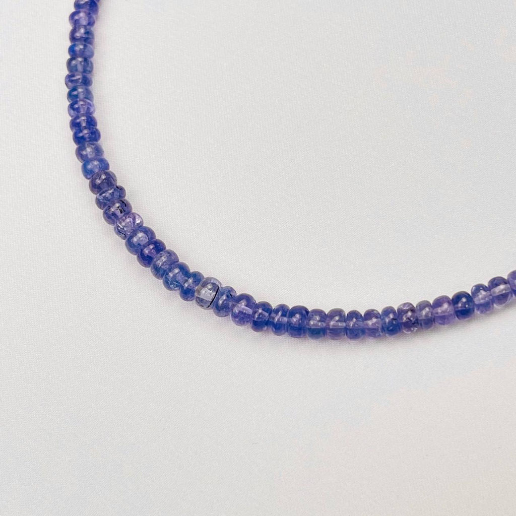 Колье из Танзанита 42 см +