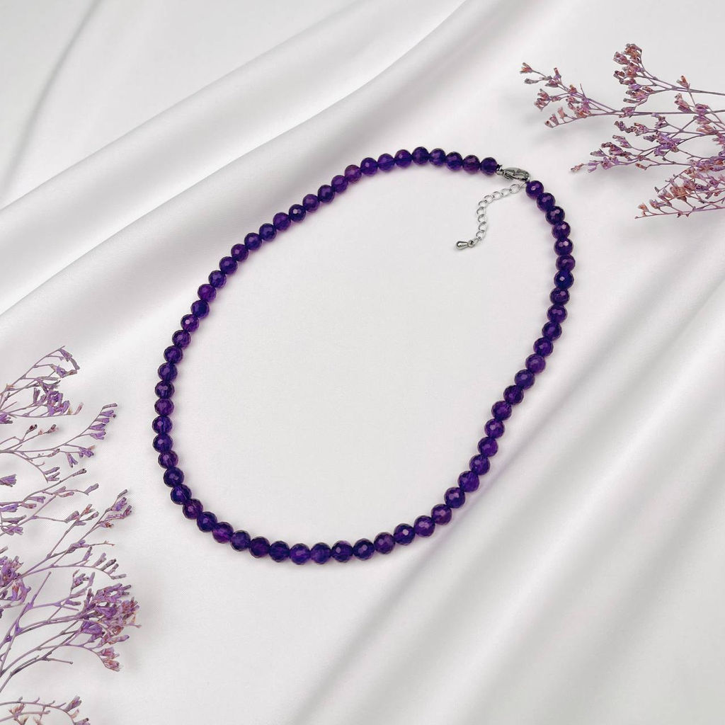 Колье из Аметиста 44 см +