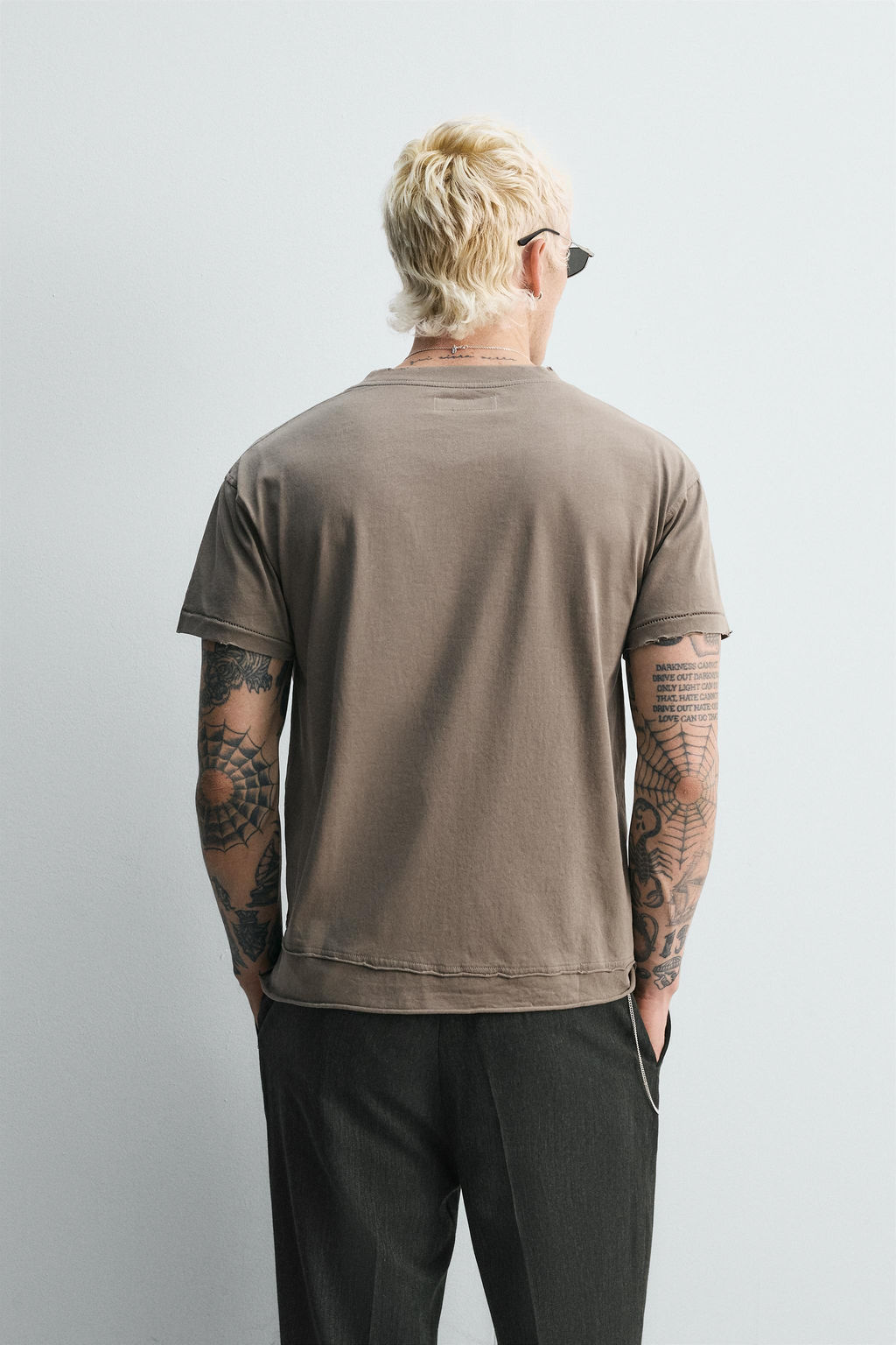 IRREGULAR FINISH T-SHIRT - Zara фото 3