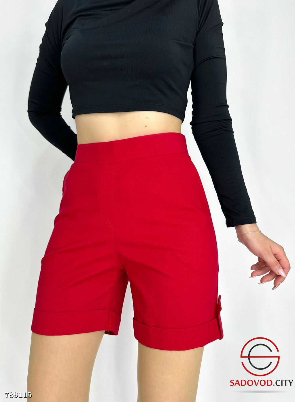 Женские трикотажные шорты - Bruno фото 13