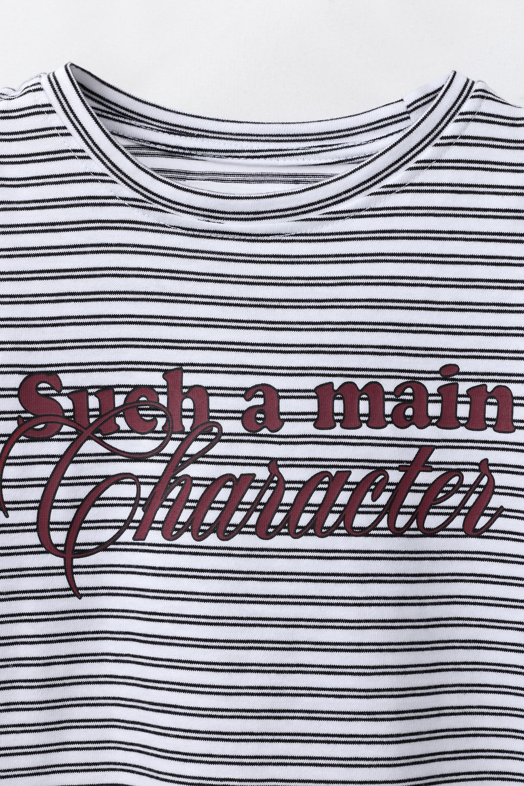 STRIPED CUT-OUT T-SHIRT - Zara фото 3