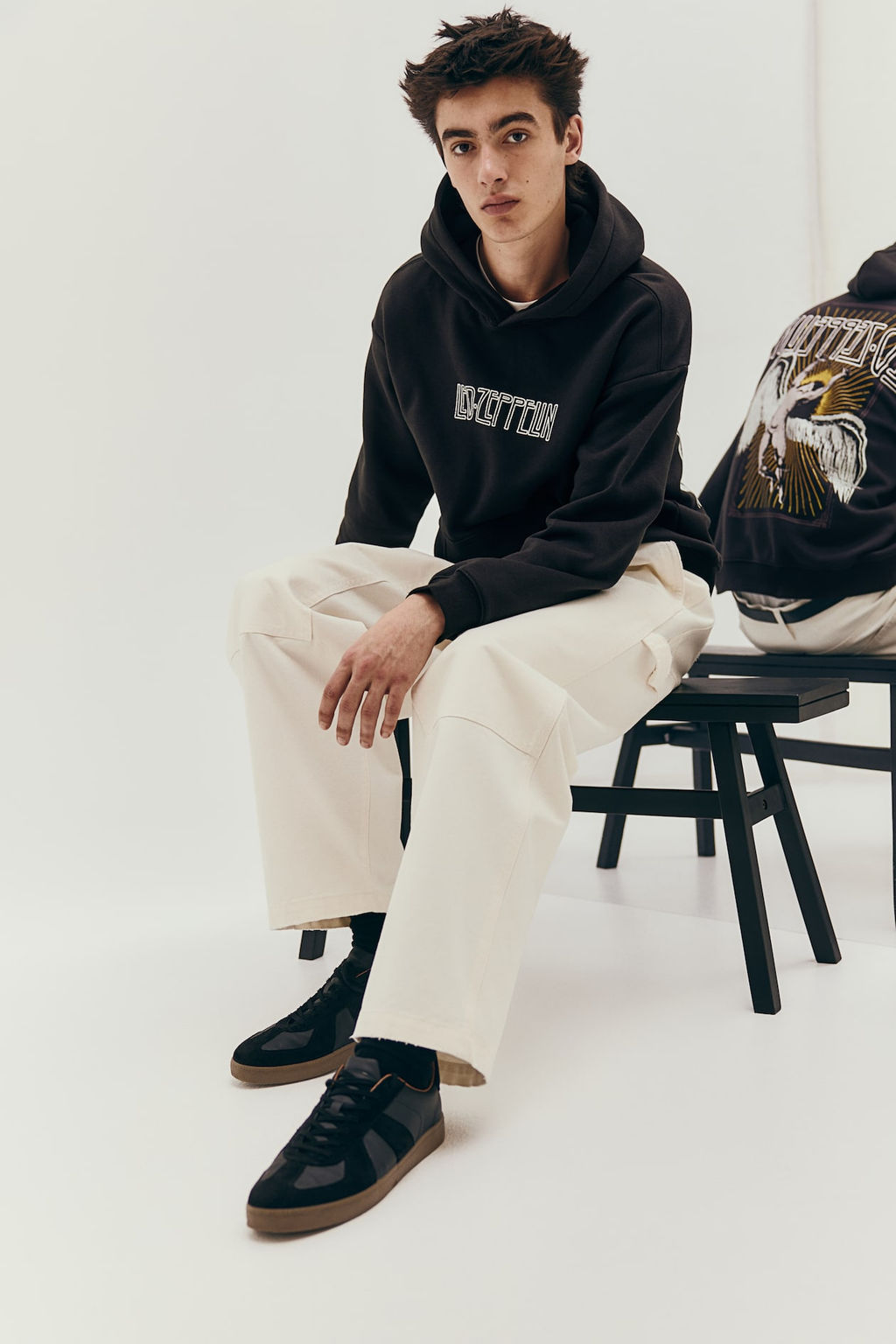 Sudadera con capucha Loose Fit - H&m фото 4