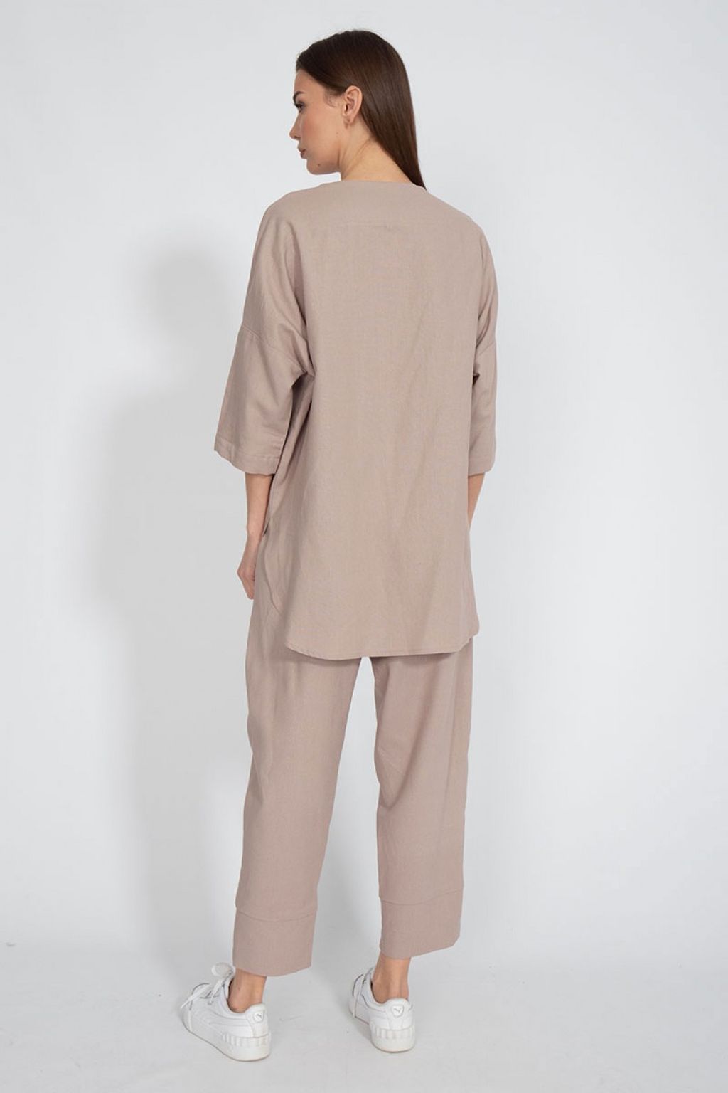 Джоггеры льняные 4082 - Kivviwear фото 2