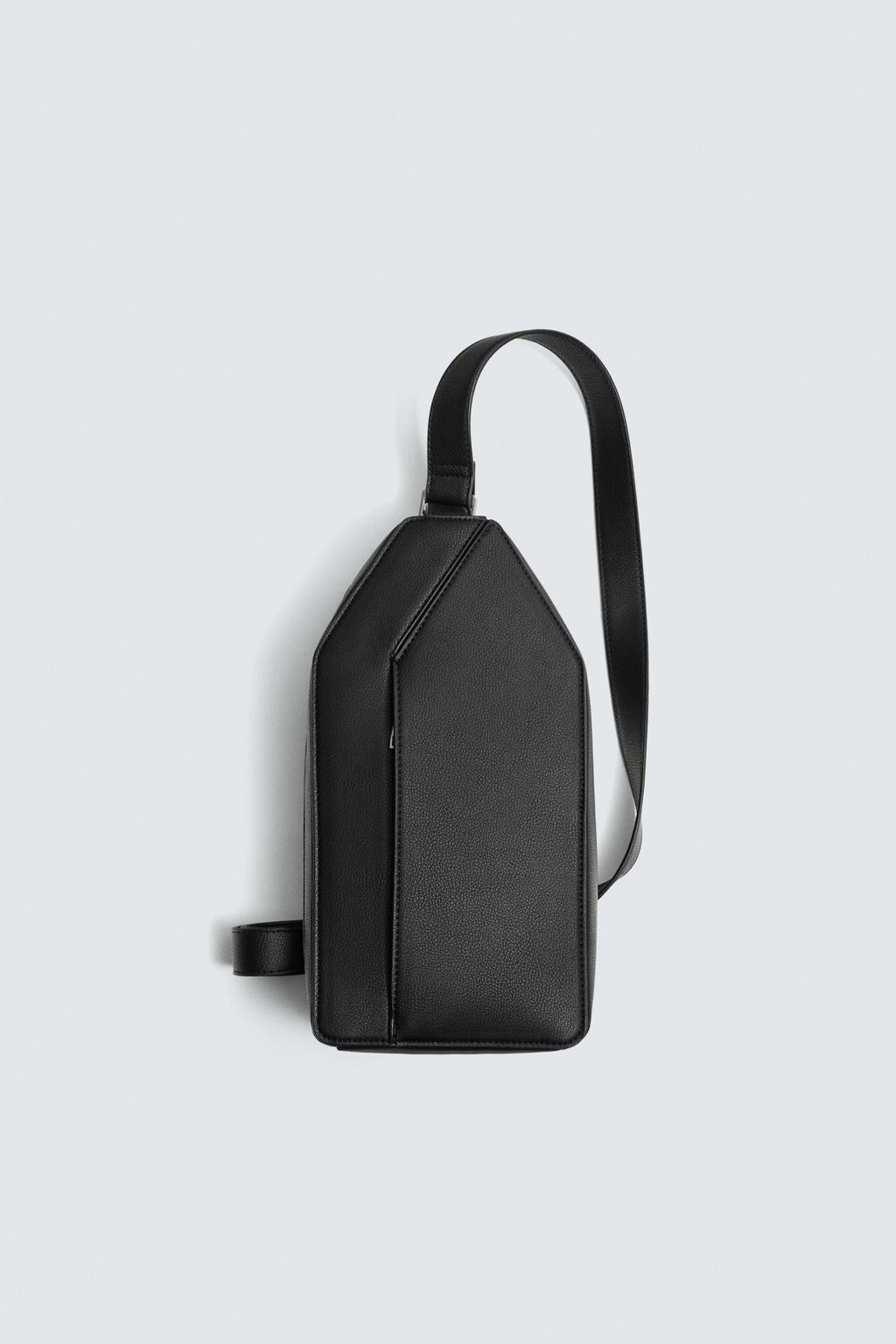 BANDOLERA VERTICAL TEXTURA / Negro - Zara фото 4