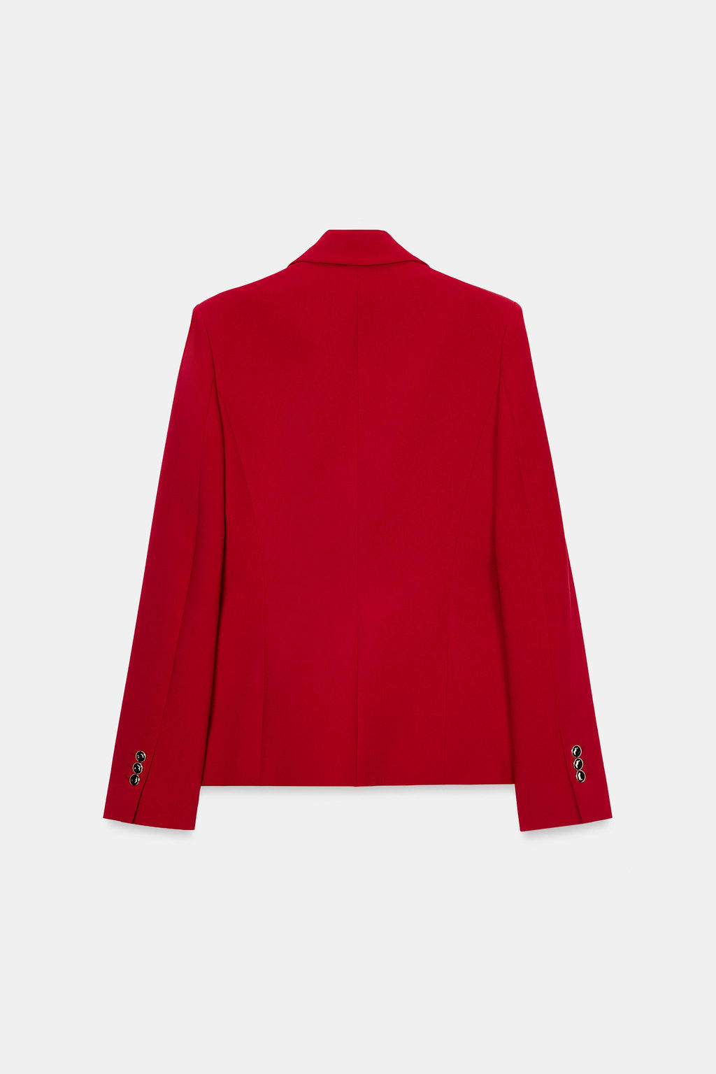 FITTED BLAZER WITH SHOULDER PADS - Zara фото 9