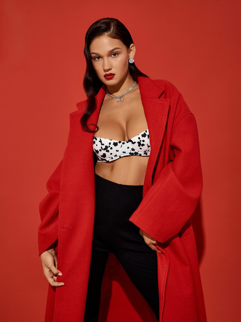 31204111288 Бюстгальтер T-Shirt Demi жен. Cruella белый принт - Infinity Lingerie фото 2