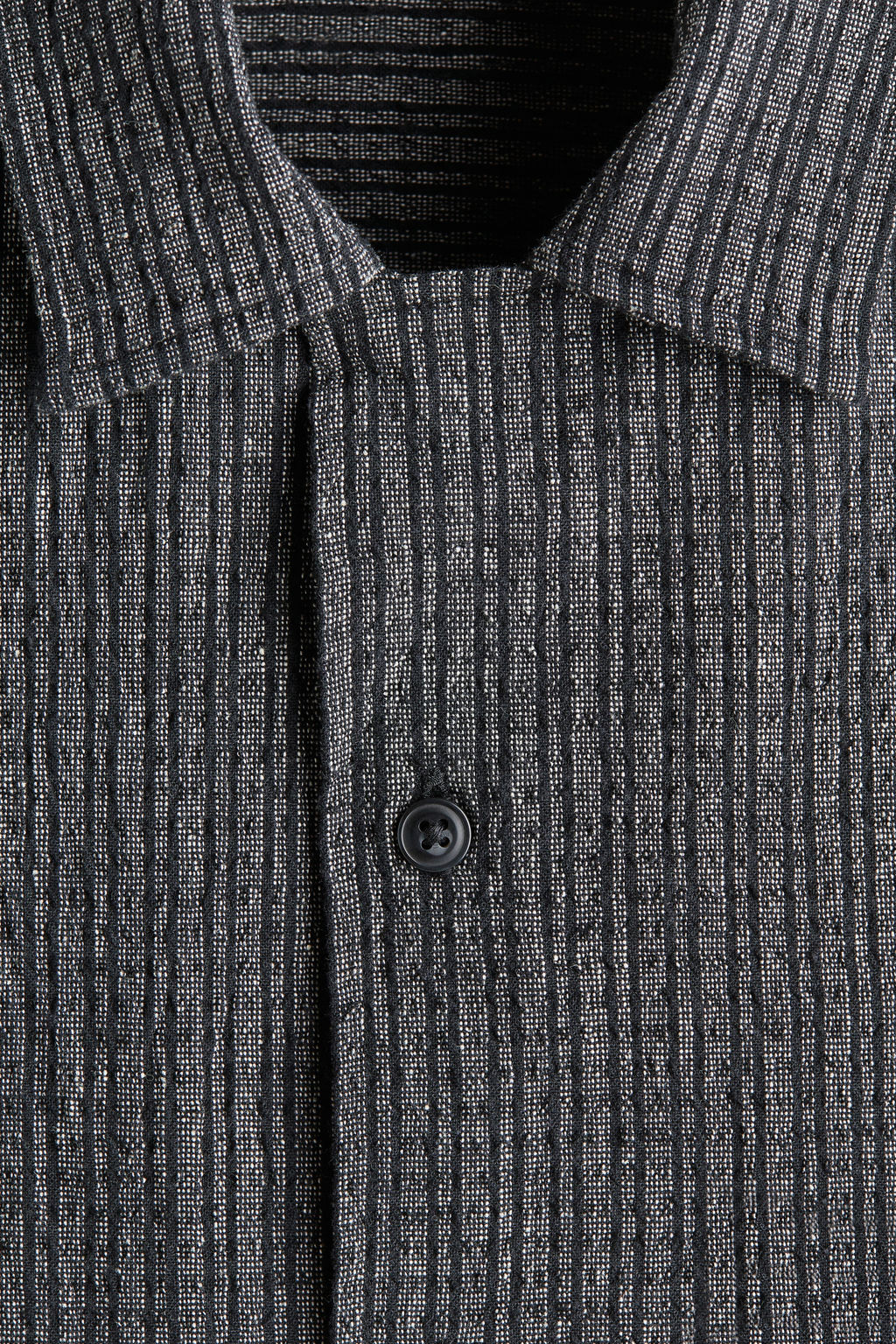 Camisa resort en mezcla de lino Regular Fit - H&m фото 3