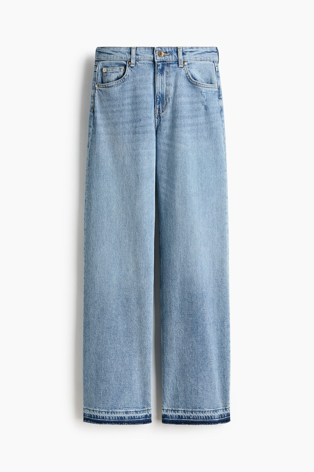 Wide High Waist Jeans - H&m фото 7