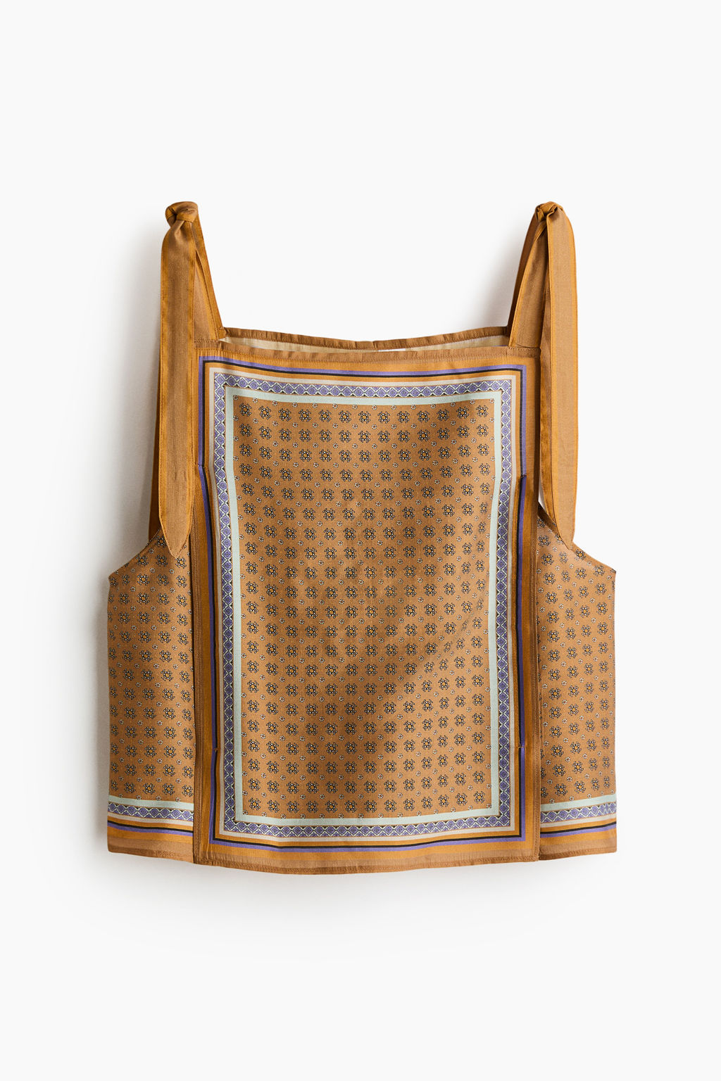 Top estampado en mezcla de viscosa