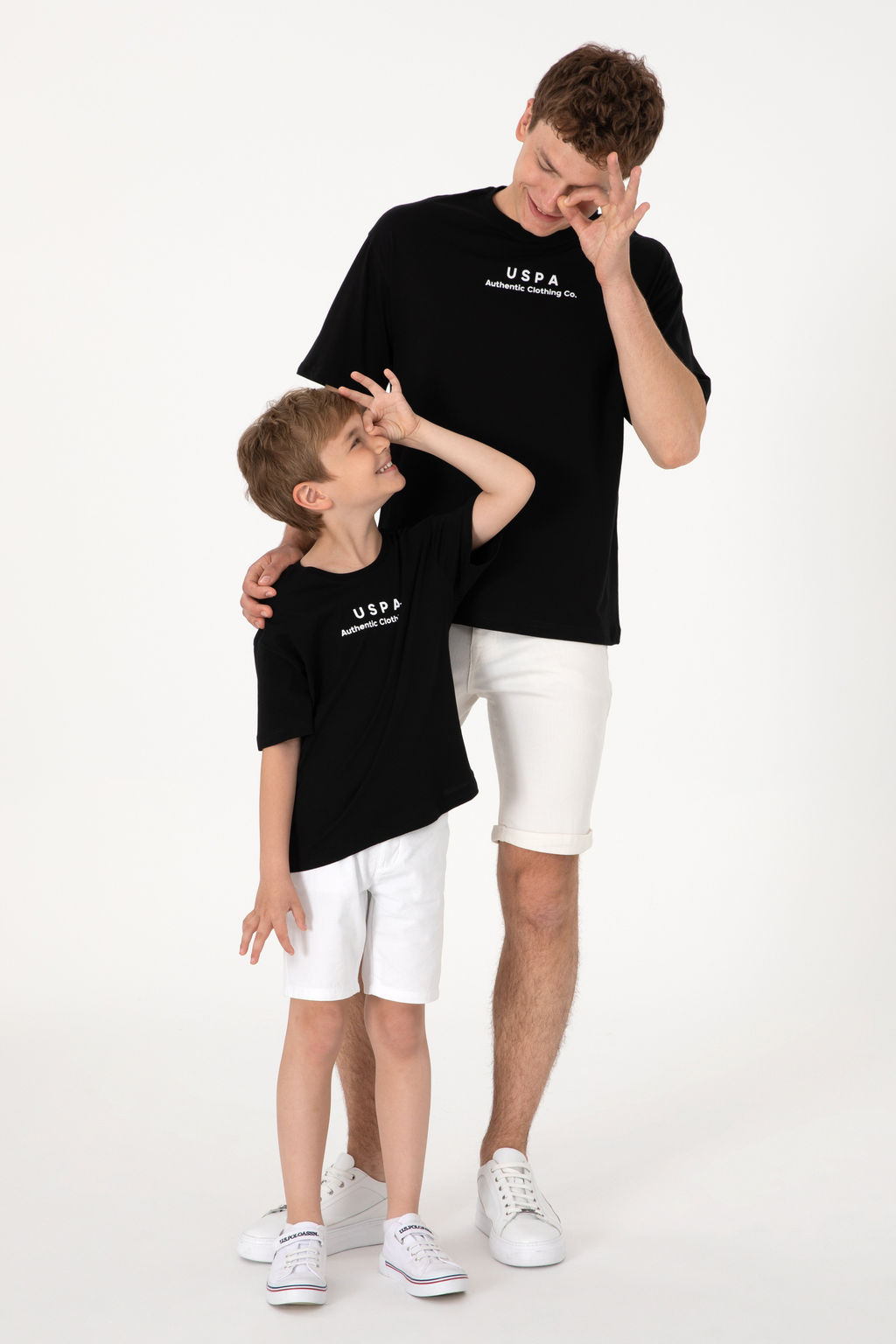 Футболка мужская U.S. Polo Assn черная хлопок  фото 15