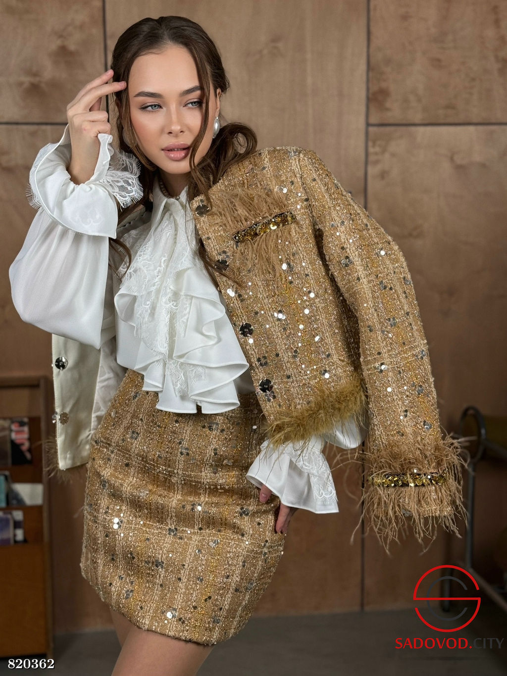 Костюм женский пиджак и юбка - Bruno фото 2