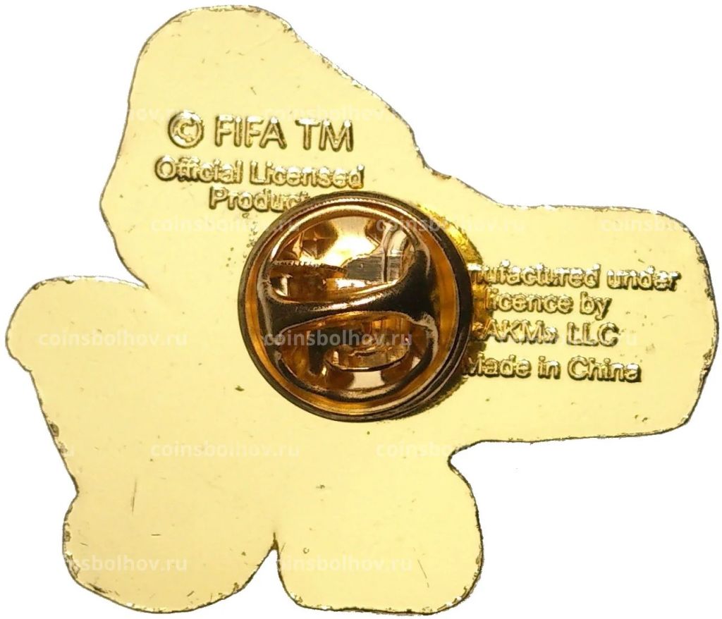 Значок Чемпионат Мира по футболу 2018 в России Забивака