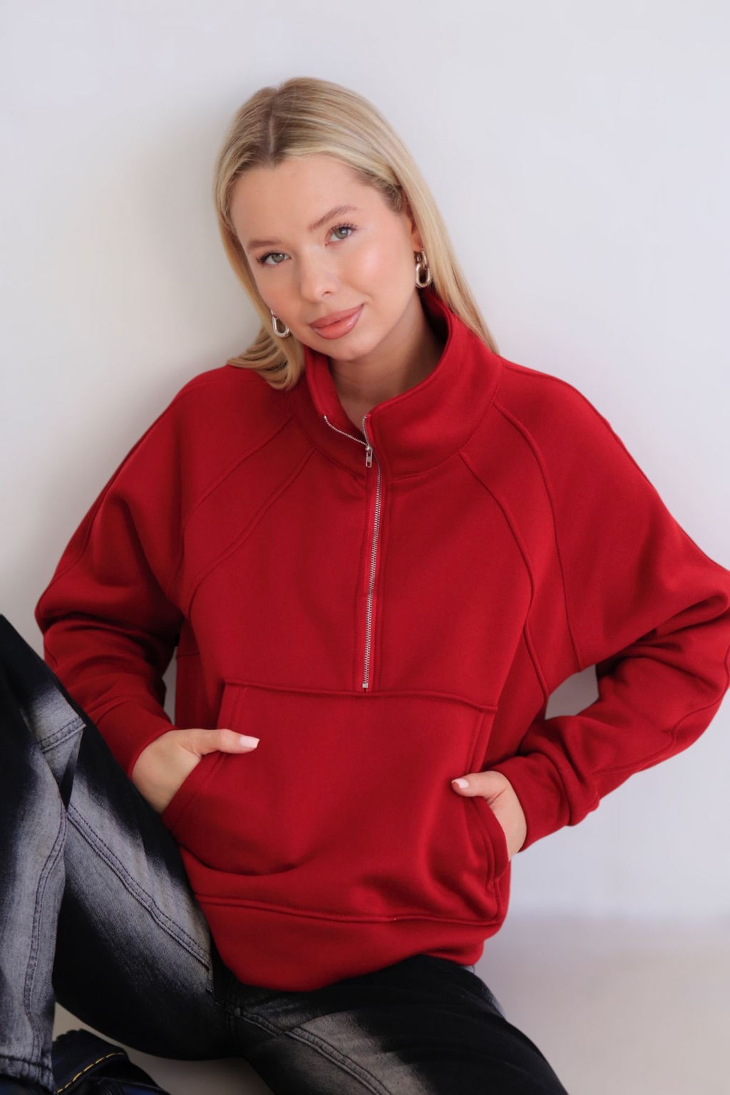 Martichelli Свитшот красный  фото 5