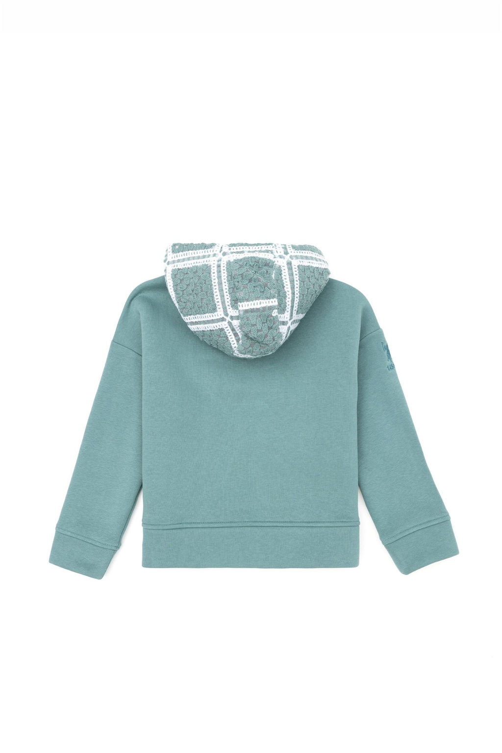 Мятный свитшот для девочки - U.s. polo assn фото 5