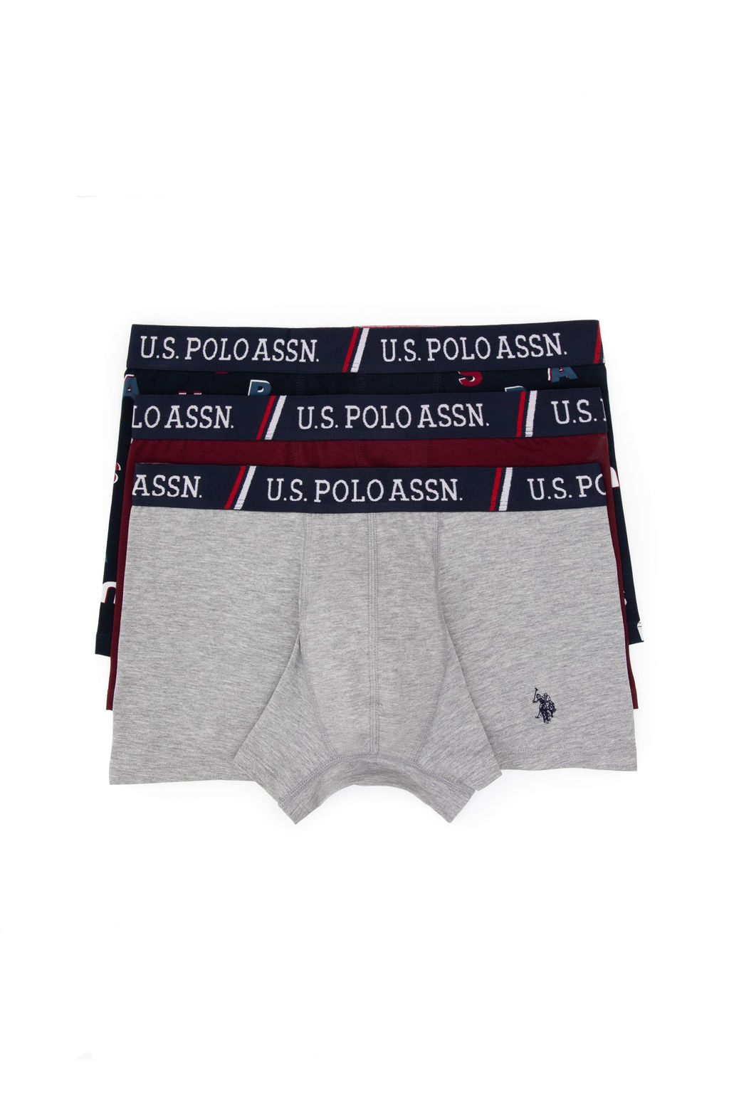 Erkek Gri Melanj __ Giyim Alt - U.s. polo assn фото 2