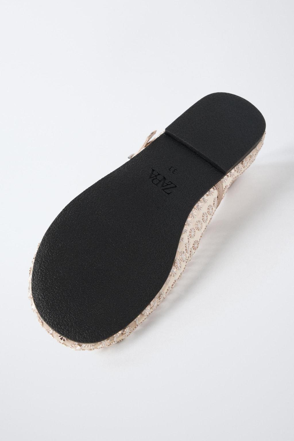 SEQUIN BALLET FLATS - Zara фото 7