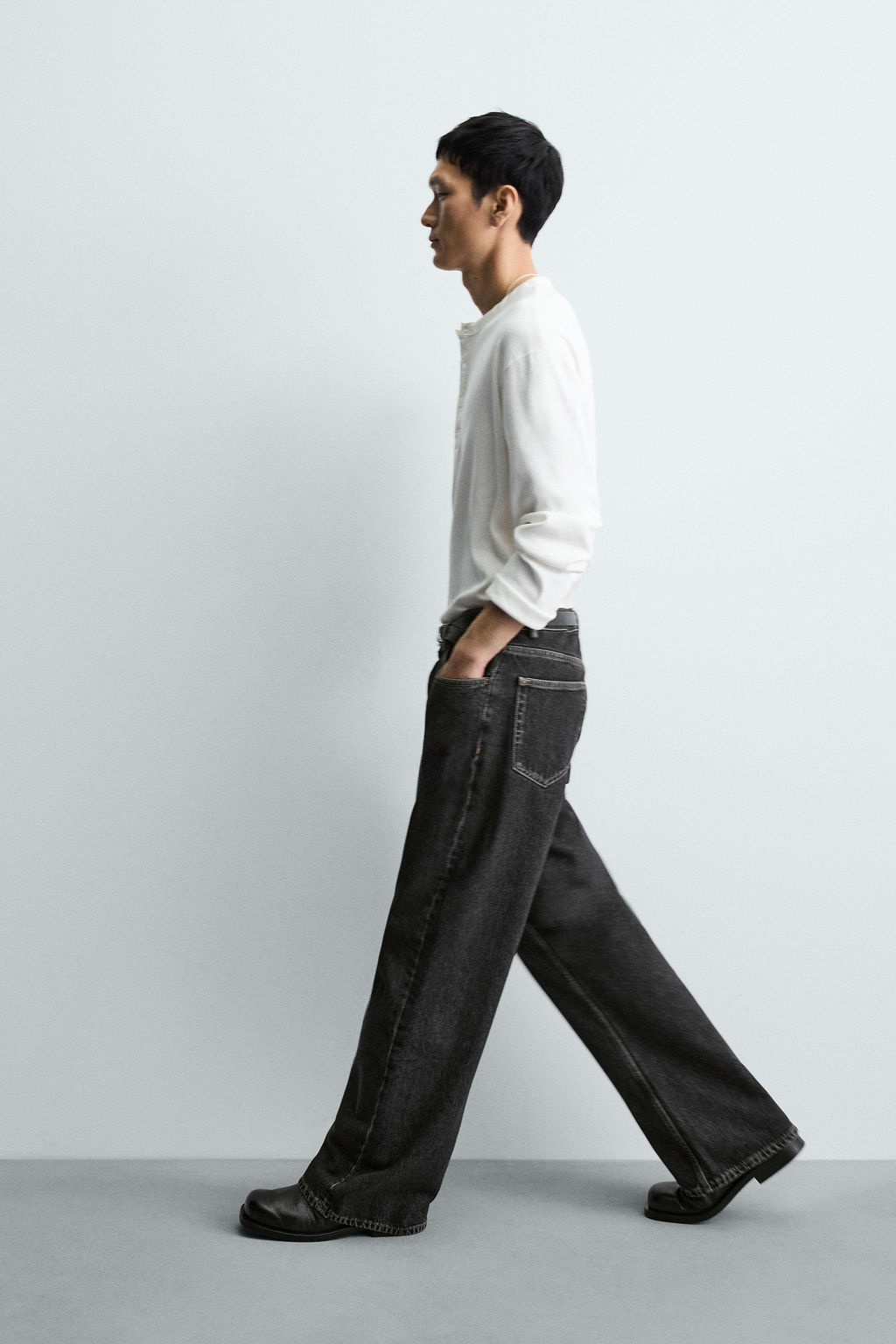 FLARE FIT JEANS - Zara фото 6