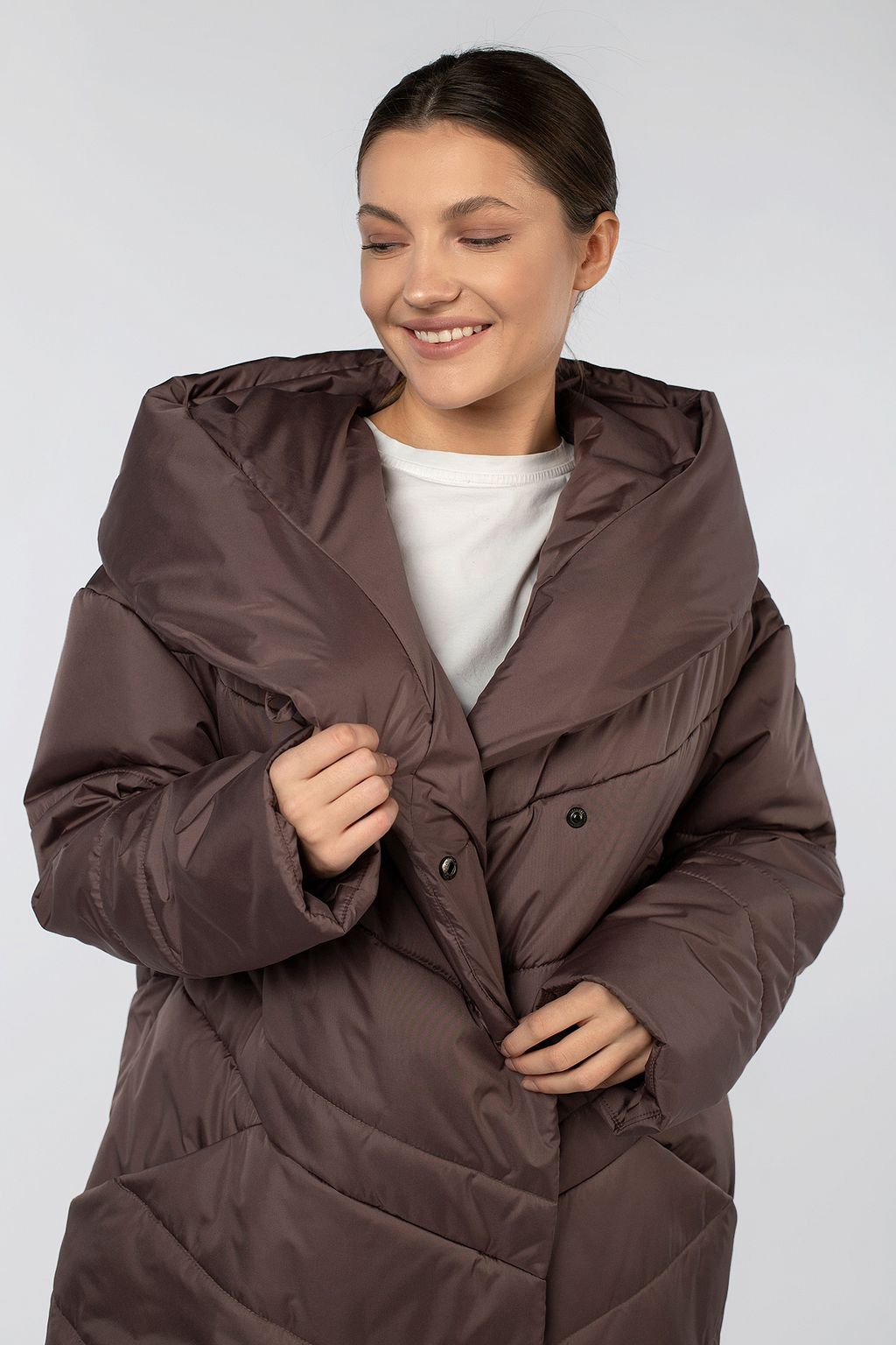 Куртка женская зимняя (синтепон 300) - El podio фото 4