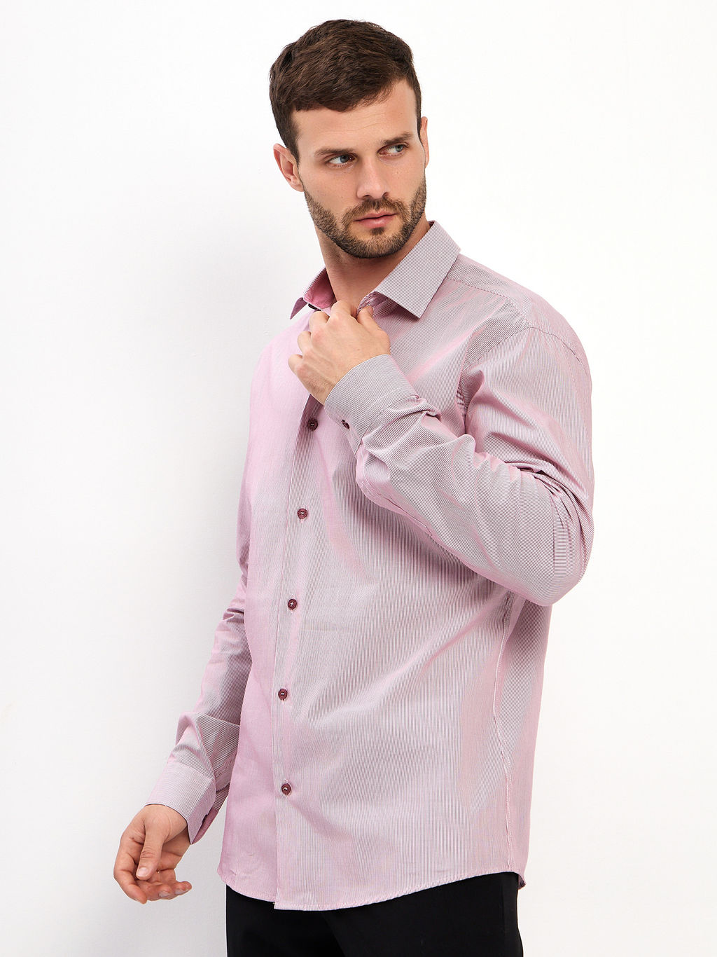 Сорочка мужская длинный рукав GREG 161/231/0992/Z/1p