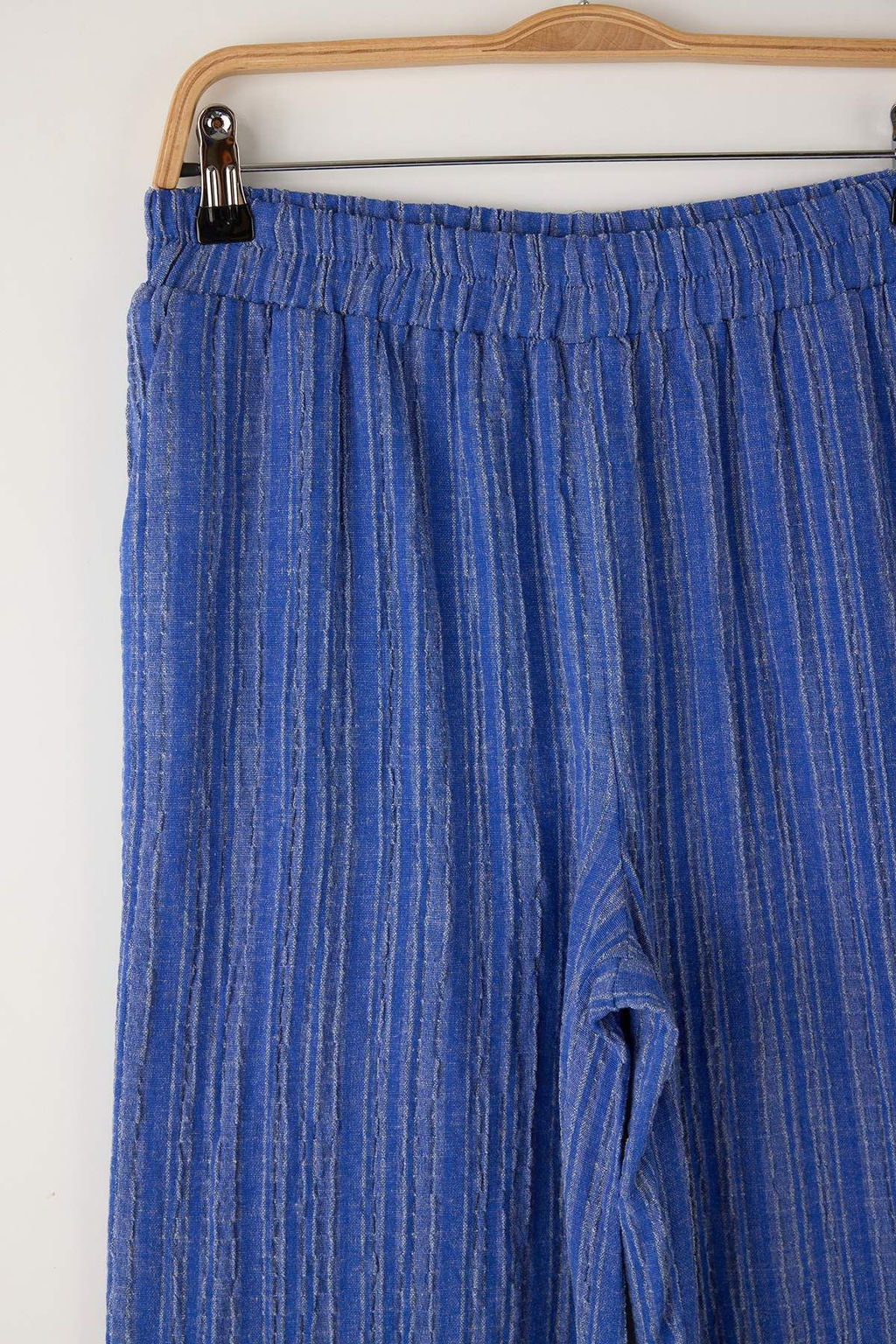 TRENDYOLMILLA Yag Yesili Beli Lastikli Dokulu Kumas Dokuma Pantolon TWOSS24PL00142  фото 6