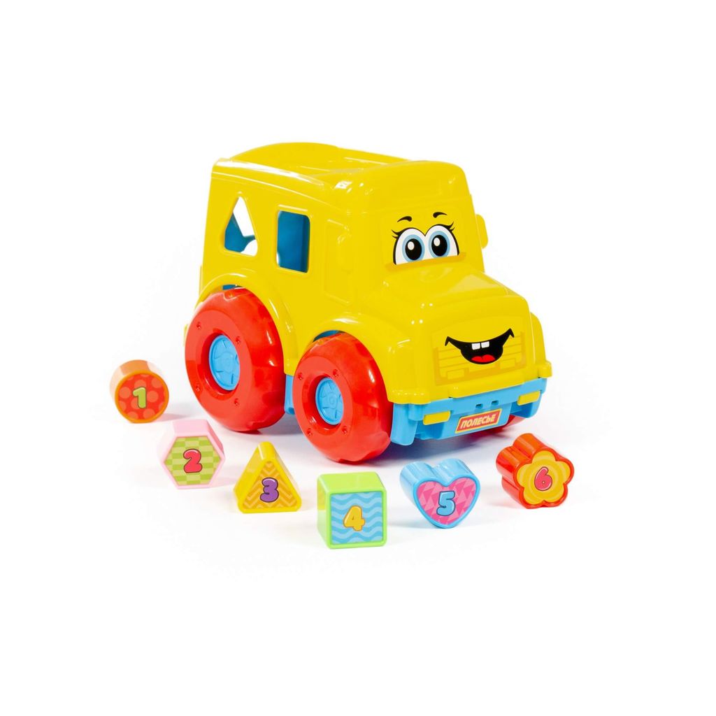 Игрушка развивающая Автобус (в сеточке) - Полесье фото 4