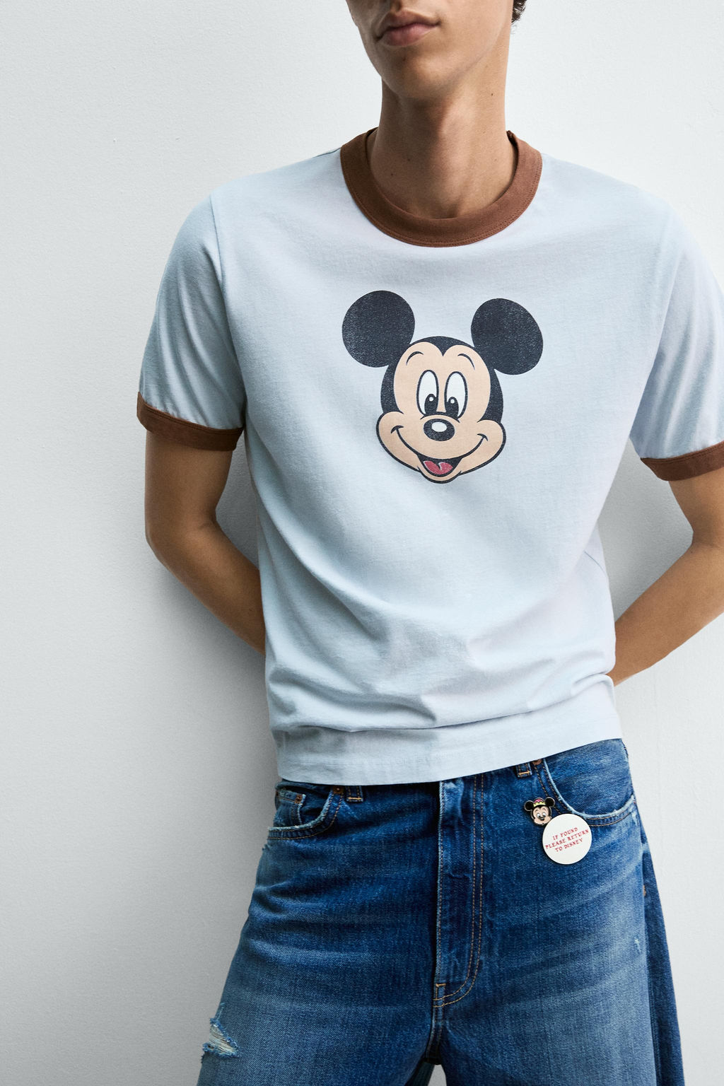 MICKEY MOUSE T-SHIRT HARRY LAMBERT FOR ZARA X DISNEY  фото 5