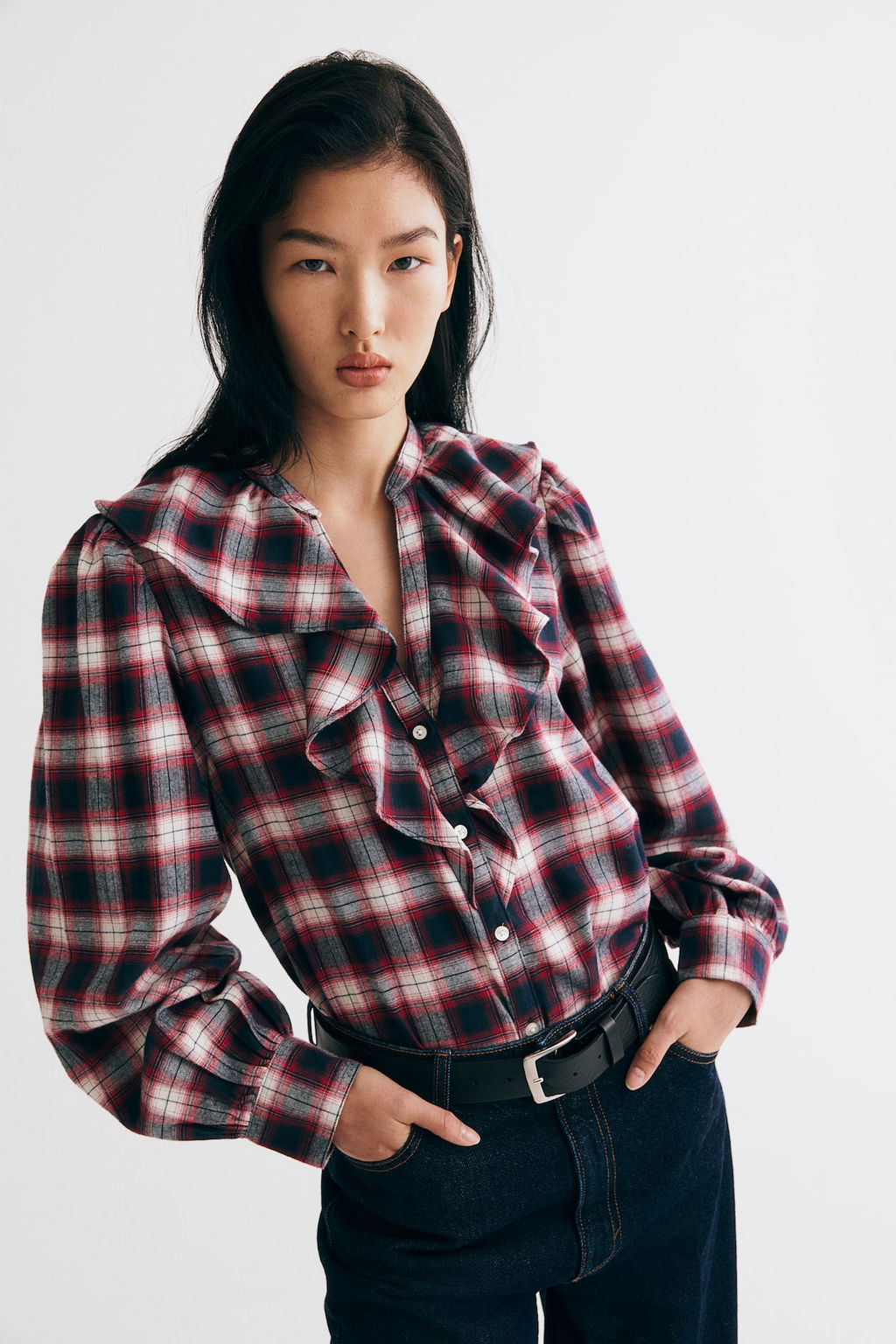 Blusa de volantes - H&m фото 2