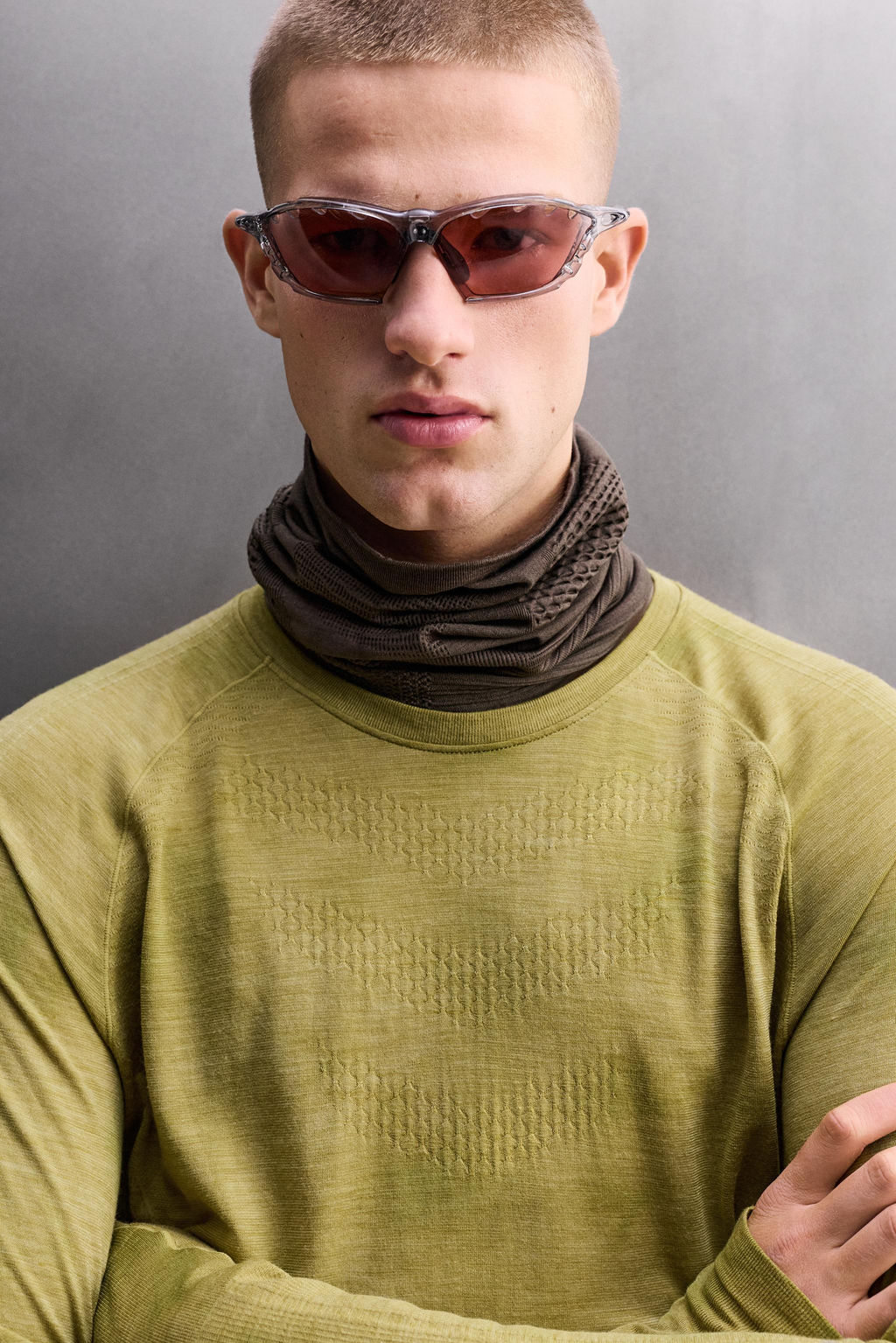WOOL BLEND BASE LAYER T-SHIRT - Zara фото 17