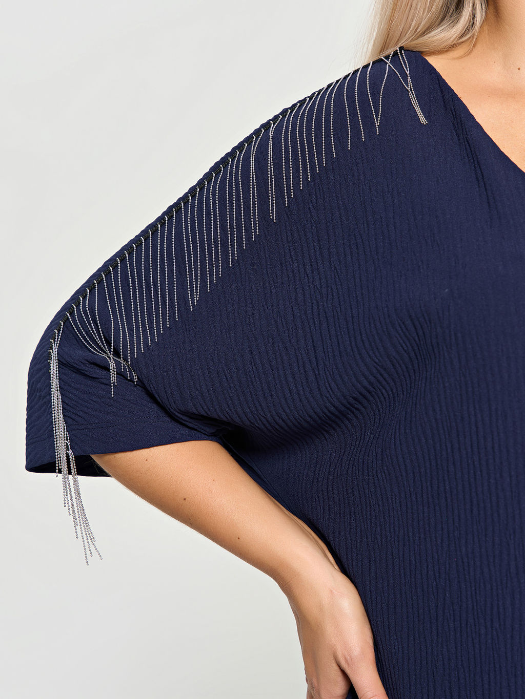 Платье 0349-1п тёмно-синий - Dora фото 32