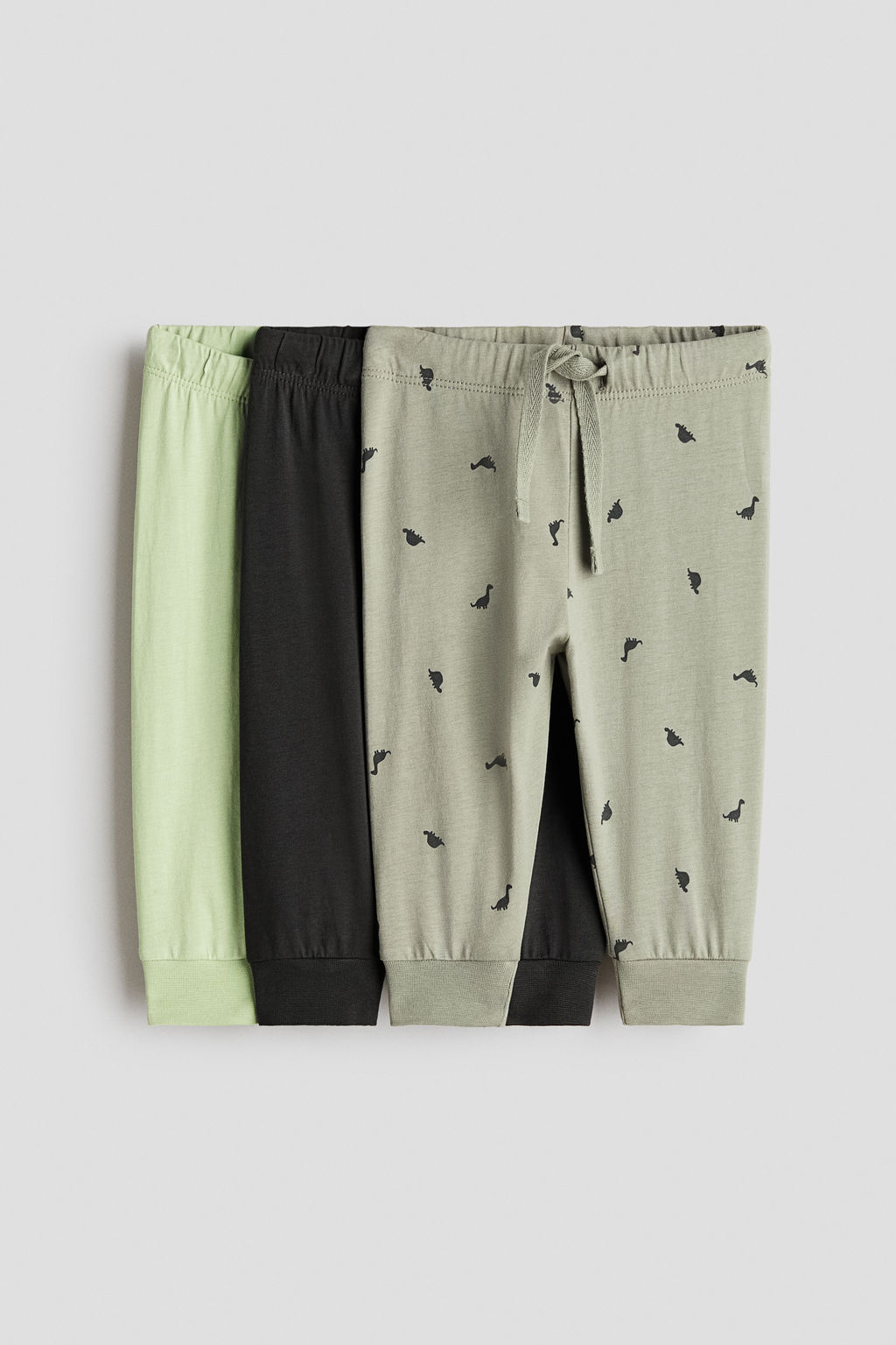 Pack de 3 joggers en punto de algod?n - H&m фото 3