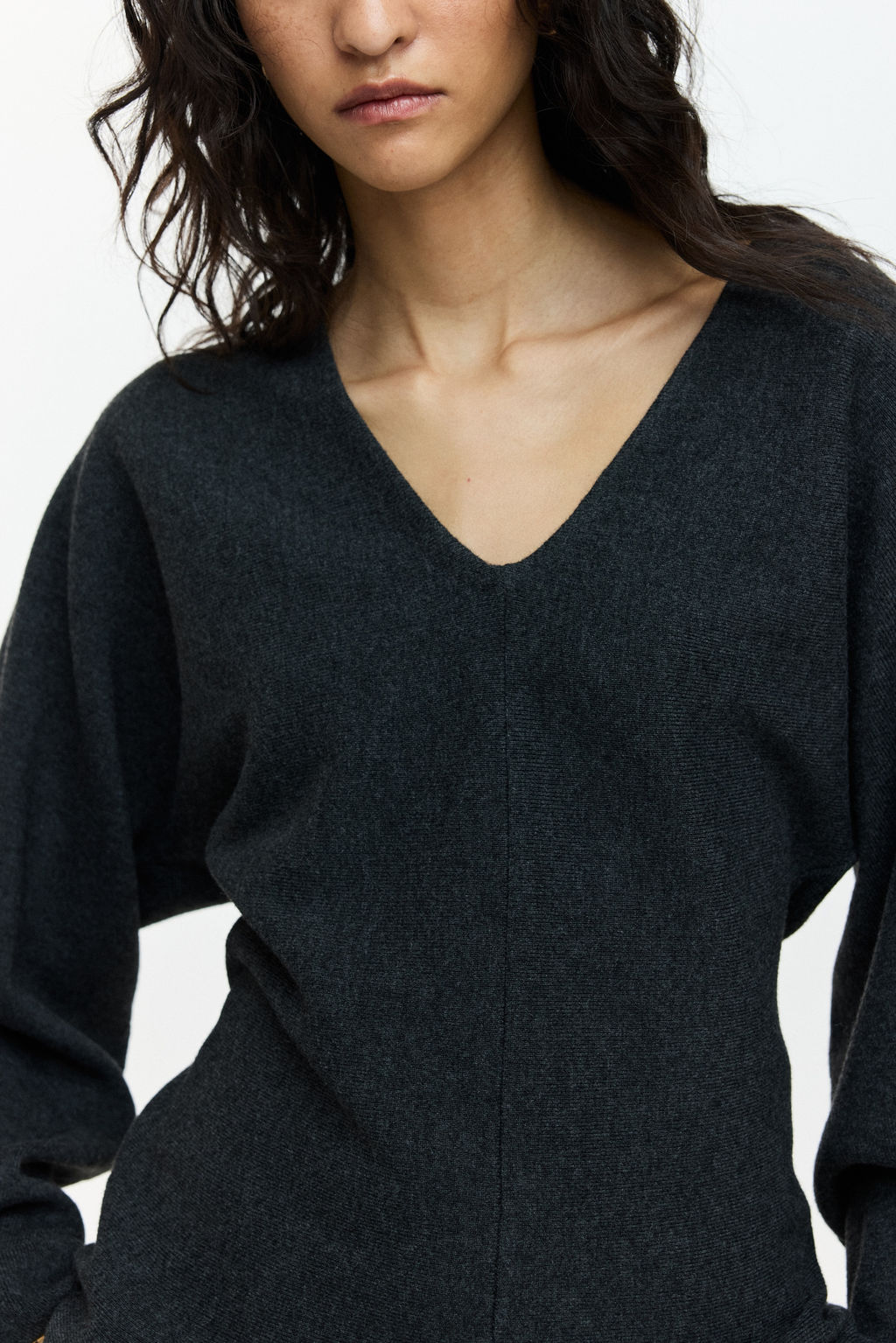 Top de punto con escote en V - H&m фото 8