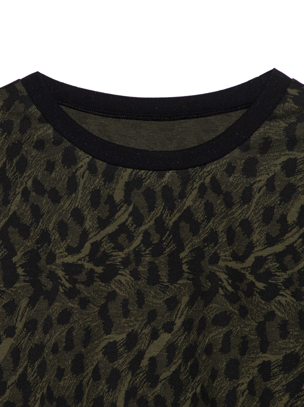 CONTE Свитшот c леопардовым рисунком LD 1054 khaki leo - Conte elegant фото 6