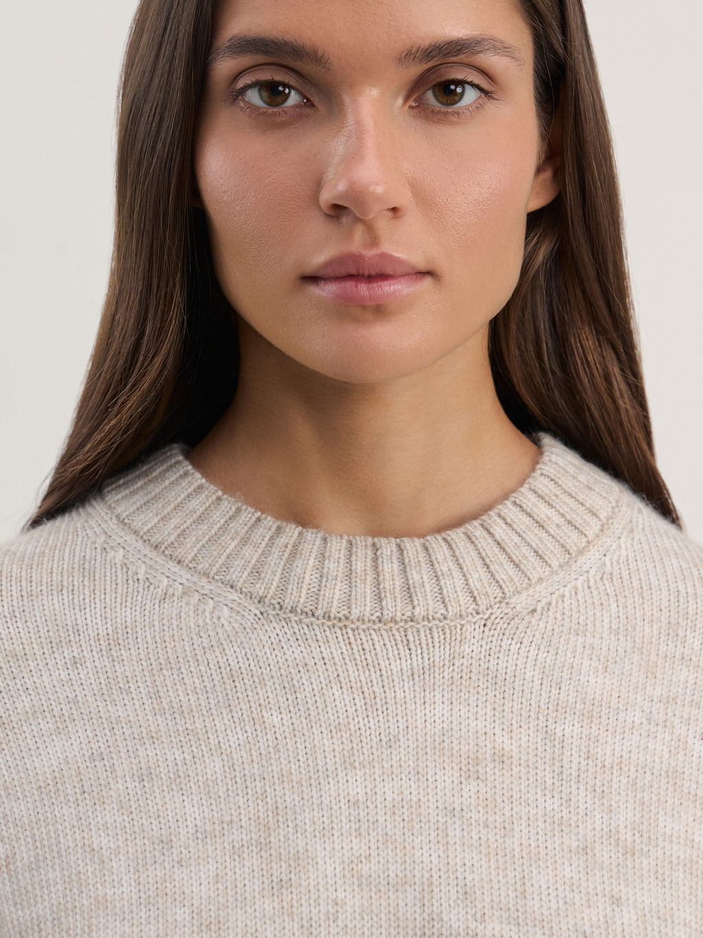 Вязаное платье с высоким рибом / Zarina  фото 6