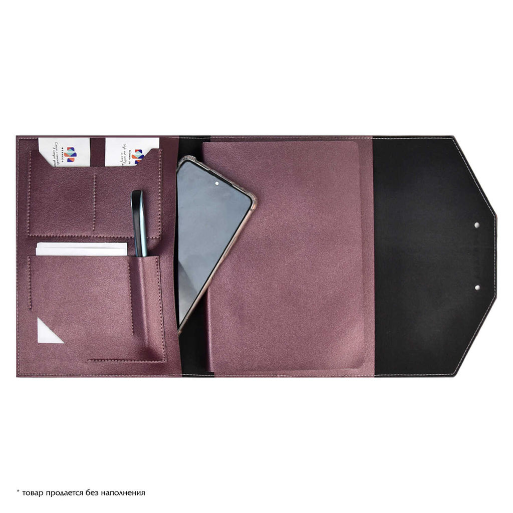 Ежедневник-органайзер недатированный ESCALADA, А5+, 120 л., арт. 63922/ 10 КРАСТ БОРДОВЫЙ фото 26