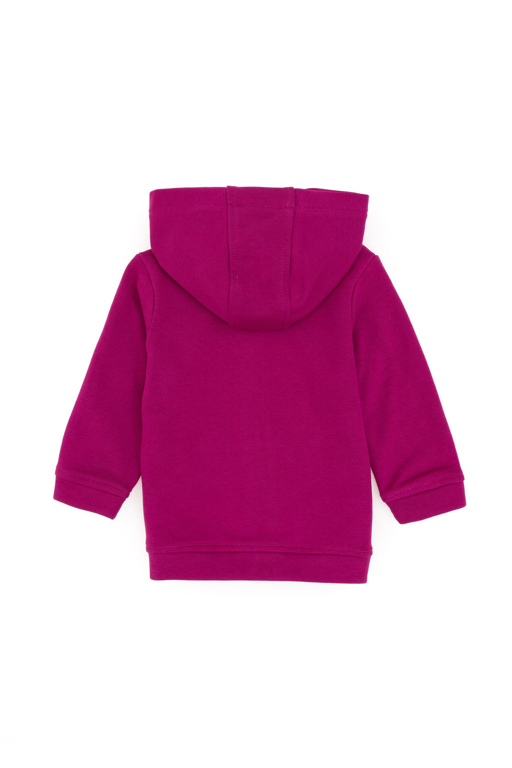 Базовый свитшот цвета фуксии для девочек - U.s. polo assn фото 2